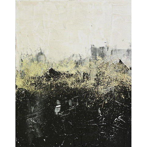 Resolution White Modern Wood Framed Art Print by Brown, Denise