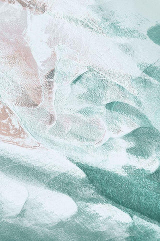 Pastel Flow Black Ornate Wood Framed Art Print with Double Matting by Brown, Denise