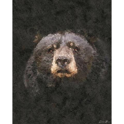 I See You Gold Ornate Wood Framed Art Print with Double Matting by Brown, Denise
