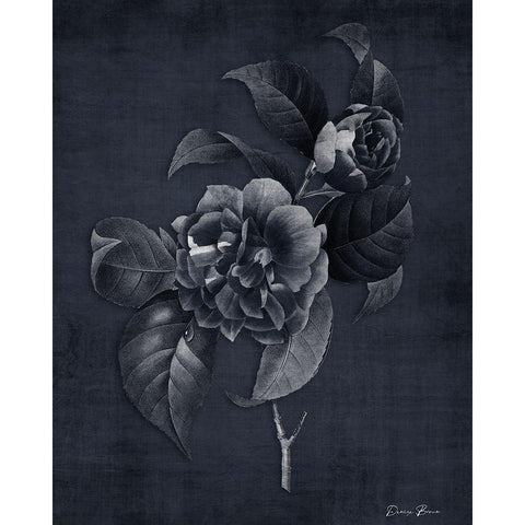 Botanical Edge 3 Gold Ornate Wood Framed Art Print with Double Matting by Brown, Denise