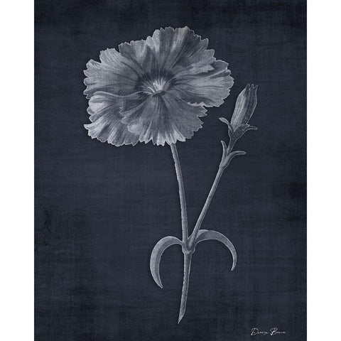 Mighty Growth 3 White Modern Wood Framed Art Print by Brown, Denise