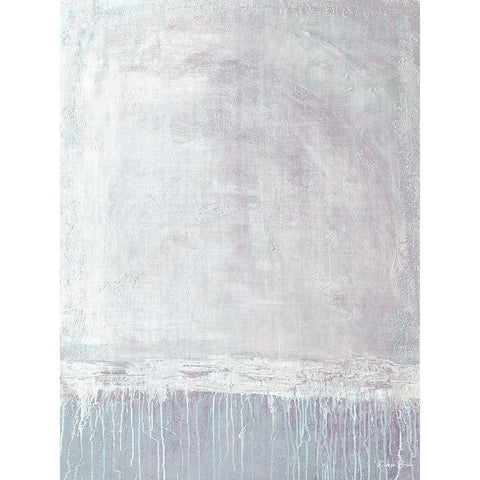 Lilac Lane 1 Pantones 5 White Modern Wood Framed Art Print by Brown, Denise