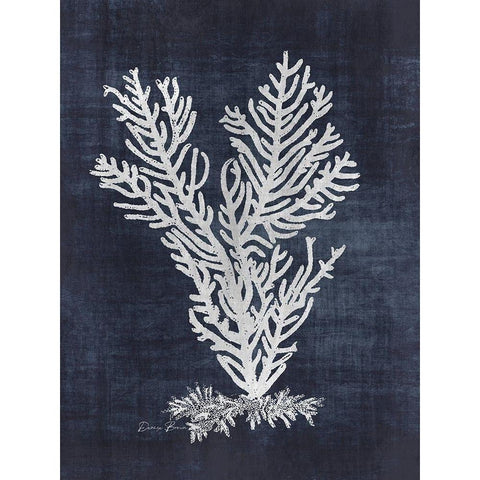 Sea Fan 2 White Modern Wood Framed Art Print by Brown, Denise