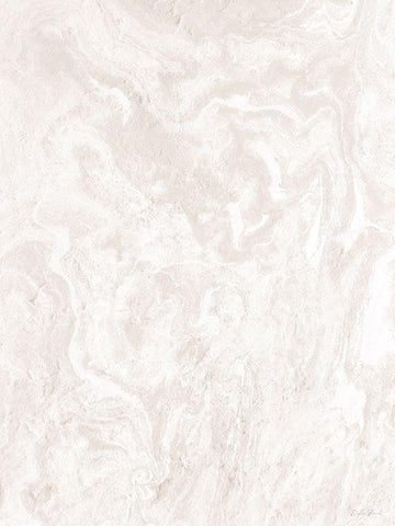 Marbled White Modern Wood Framed Art Print with Double Matting by Brown, Denise