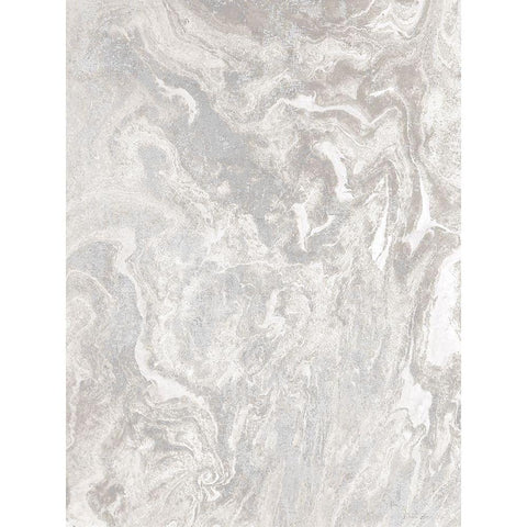 Marbled 2 with Overlay White Modern Wood Framed Art Print by Brown, Denise