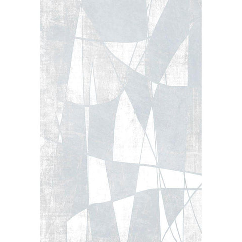 Mayhem Black Modern Wood Framed Art Print with Double Matting by Brown, Denise