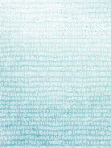 Quiet Waves 2 White Modern Wood Framed Art Print with Double Matting by Brown, Denise