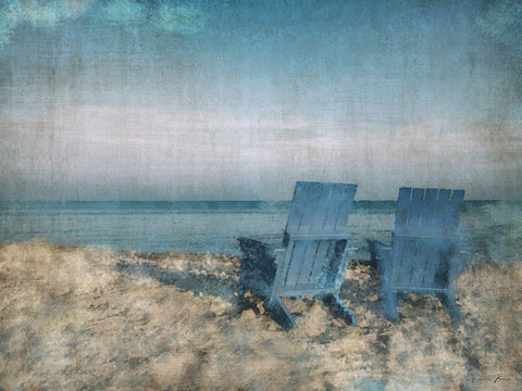 Front Row Black Ornate Wood Framed Art Print with Double Matting by Brown, Denise