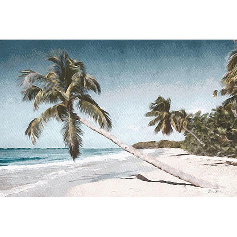 Happy Place Black Modern Wood Framed Art Print by Brown, Denise