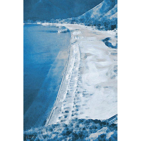 Coast Gold Ornate Wood Framed Art Print with Double Matting by Brown, Denise