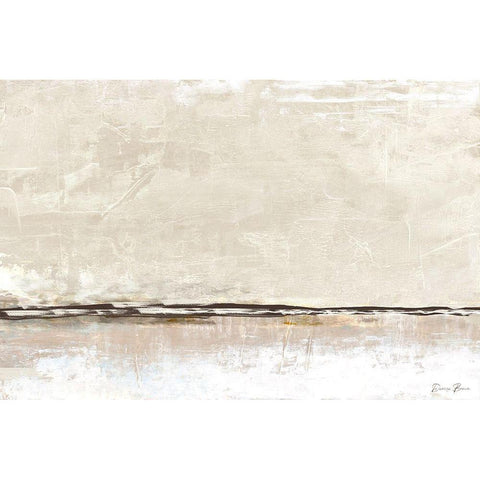 Transition Black Modern Wood Framed Art Print by Brown, Denise