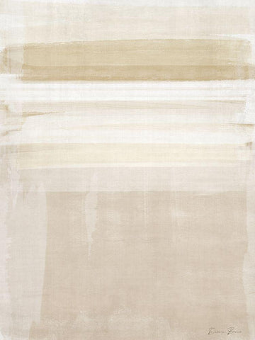 Natural Perspective 1 White Modern Wood Framed Art Print with Double Matting by Brown, Denise