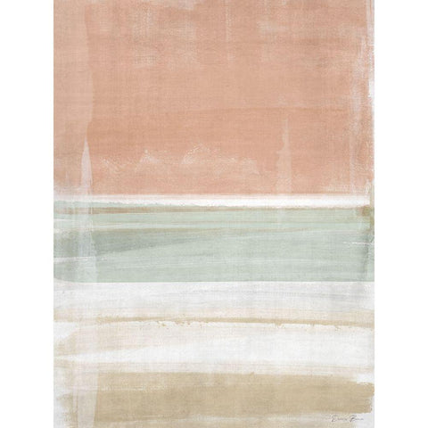Color Swipes 2 White Modern Wood Framed Art Print by Brown, Denise