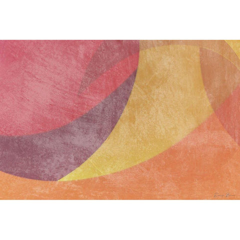 Dream 1 Black Modern Wood Framed Art Print with Double Matting by Brown, Denise