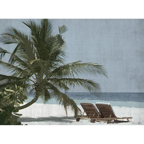 Our Spot Black Modern Wood Framed Art Print with Double Matting by Brown, Denise