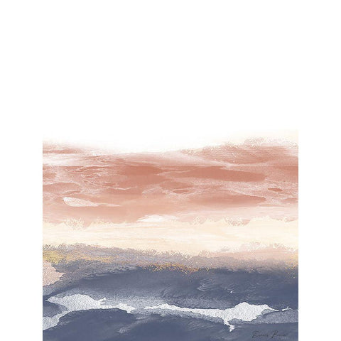 Endurance White Modern Wood Framed Art Print by Brown, Denise