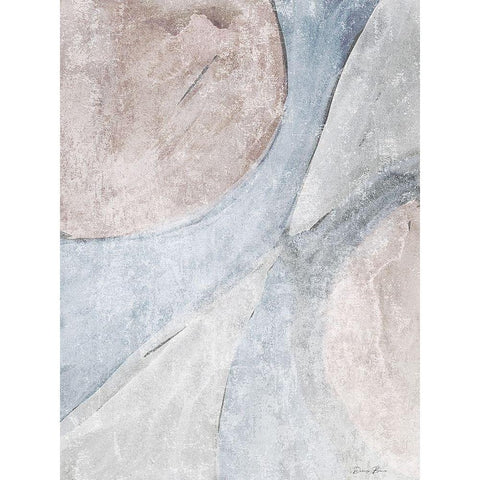 Soften 2 Black Modern Wood Framed Art Print by Brown, Denise