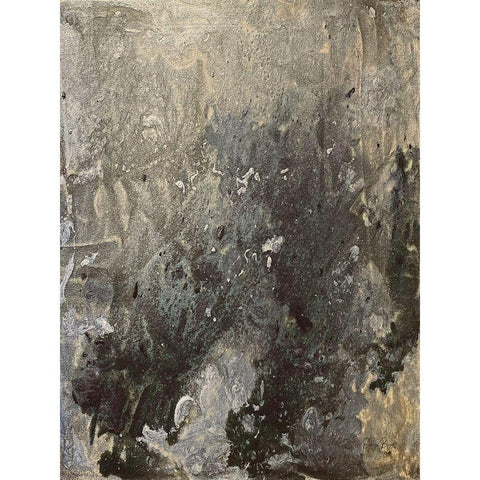 Distorted Reception 2 White Modern Wood Framed Art Print by Brown, Denise