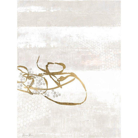 Overcome White Modern Wood Framed Art Print by Brown, Denise