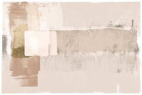 Revelation White Modern Wood Framed Art Print with Double Matting by Brown, Denise