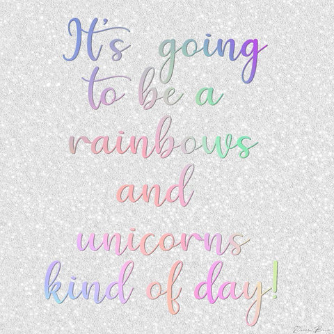 Rainbow Kind Of Day Gold Ornate Wood Framed Art Print with Double Matting by Brown, Denise