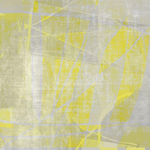 Metric Square 2 White Modern Wood Framed Art Print by Brown, Denise