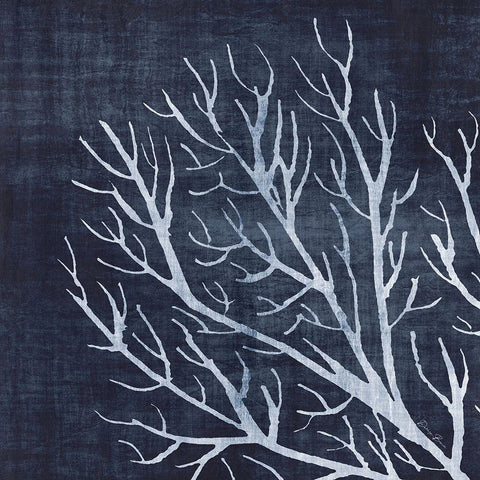 Seaweed 1 Black Modern Wood Framed Art Print with Double Matting by Brown, Denise