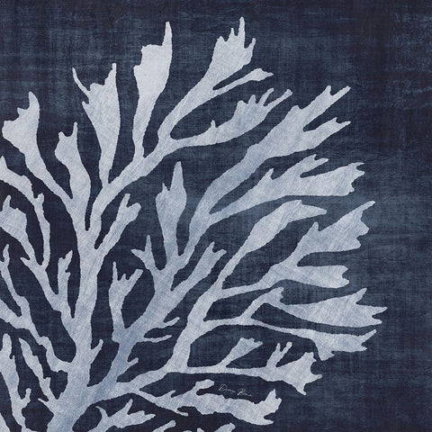 Seaweed 2 Black Modern Wood Framed Art Print by Brown, Denise