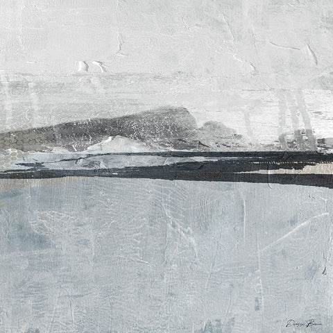 Poetic Purpose 2 Black Modern Wood Framed Art Print by Brown, Denise