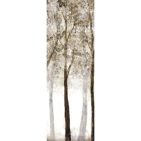 Wooded Grove 3 Gold Ornate Wood Framed Art Print with Double Matting by Charest, Doris