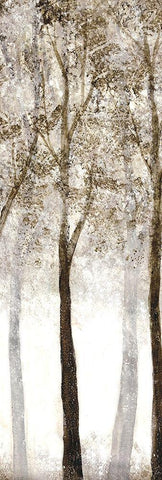 Wooded Grove 3 Black Ornate Wood Framed Art Print with Double Matting by Charest, Doris
