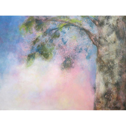 Une Petite Brise Dans Les Branches 1824 Black Modern Wood Framed Art Print with Double Matting by Charest, Doris