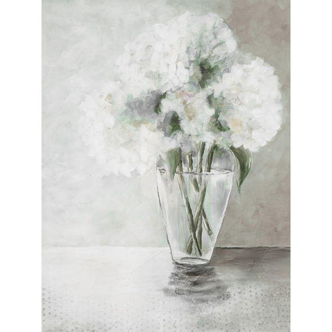 Austere Arrangement 2 White Modern Wood Framed Art Print by Charest, Doris