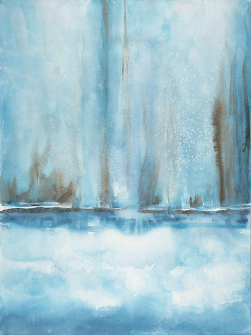 Breakthrough 2 White Modern Wood Framed Art Print with Double Matting by Charest, Doris