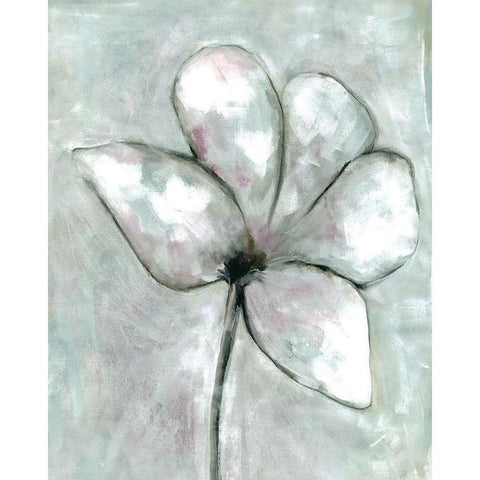 Vapor Bloom 2 Black Modern Wood Framed Art Print by Charest, Doris