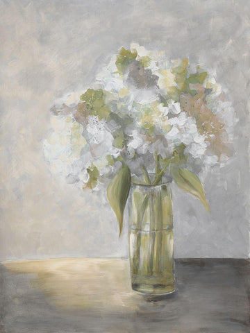 Sunny Daydreaming White Modern Wood Framed Art Print with Double Matting by Charest, Doris