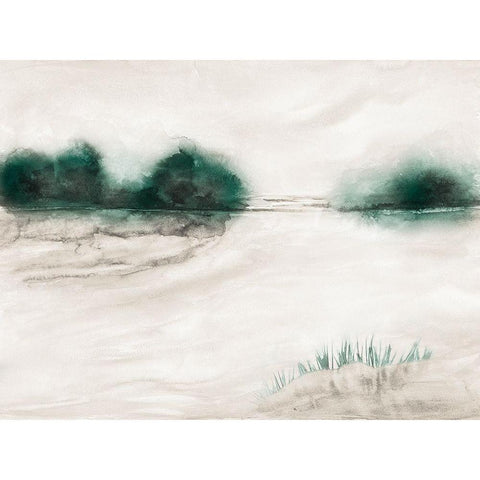 Spring Storms 1 Gold Ornate Wood Framed Art Print with Double Matting by Charest, Doris