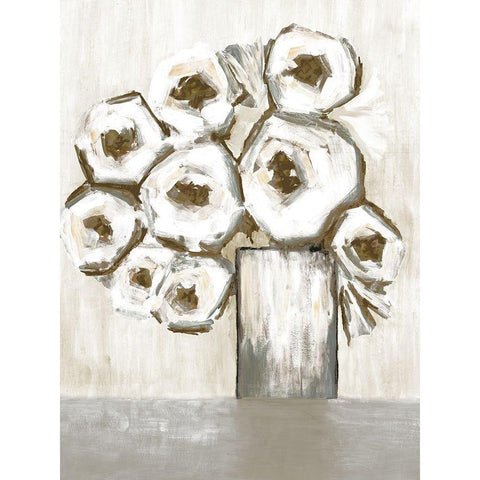 Brilliant Still Life Gold Ornate Wood Framed Art Print with Double Matting by Charest, Doris