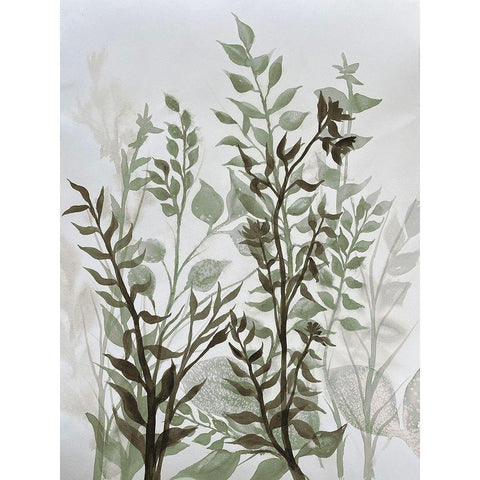 Rustic Heights 2 Black Modern Wood Framed Art Print by Charest, Doris