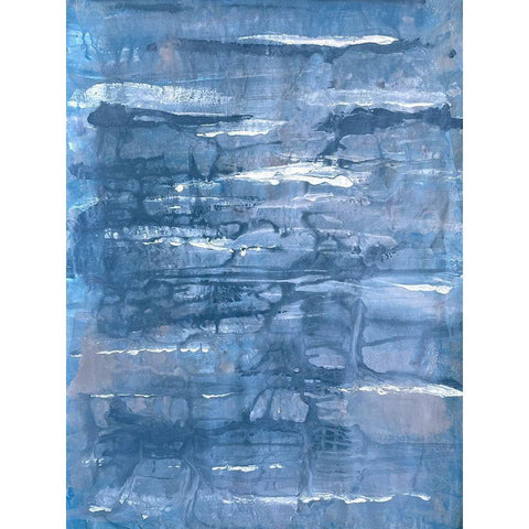 Frantic Significance 1 Black Modern Wood Framed Art Print with Double Matting by Charest, Doris