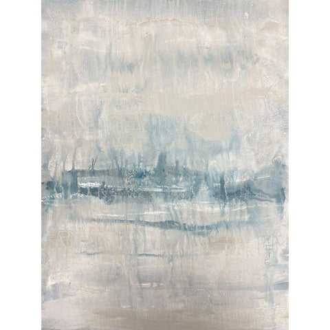 Perceptive Mind 1 White Modern Wood Framed Art Print by Charest, Doris