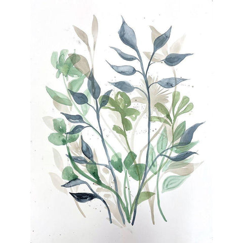 Desired Purpose 1 White Modern Wood Framed Art Print by Charest, Doris