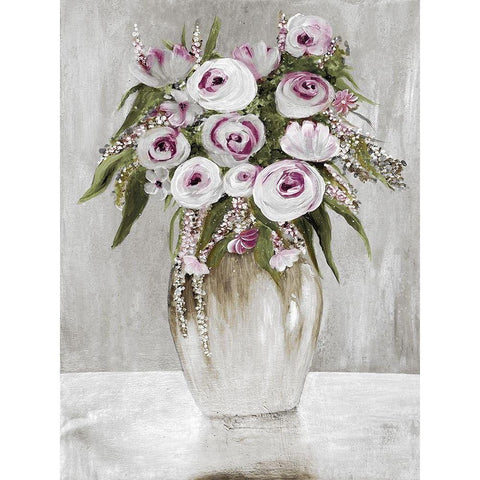 Painterly Beauty 1 Gold Ornate Wood Framed Art Print with Double Matting by Charest, Doris