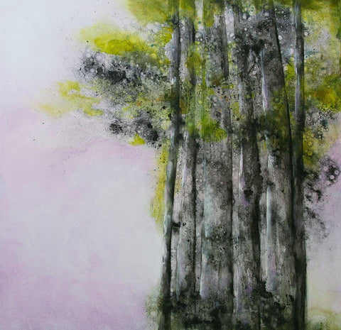 Standing Tall 2020 Black Ornate Wood Framed Art Print with Double Matting by Charest, Doris