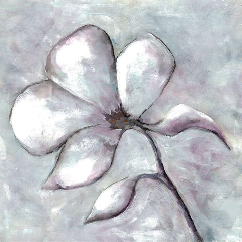 Cherished Bloom 5 Gold Ornate Wood Framed Art Print with Double Matting by Charest, Doris