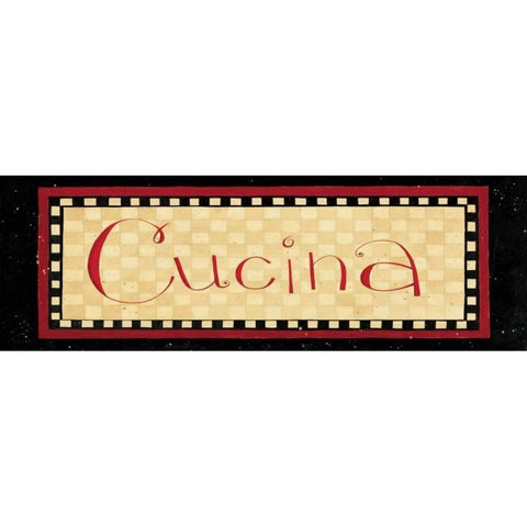 Cucina White Modern Wood Framed Art Print by DiPaolo, Dan