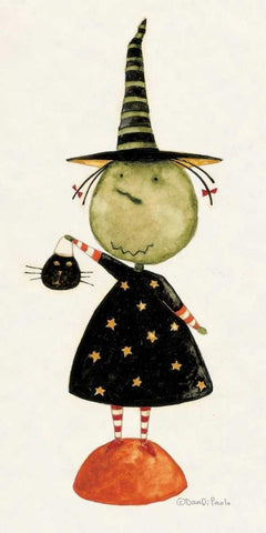 Treat White Modern Wood Framed Art Print with Double Matting by DiPaolo, Dan