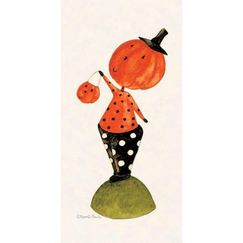 Boy Gold Ornate Wood Framed Art Print with Double Matting by DiPaolo, Dan