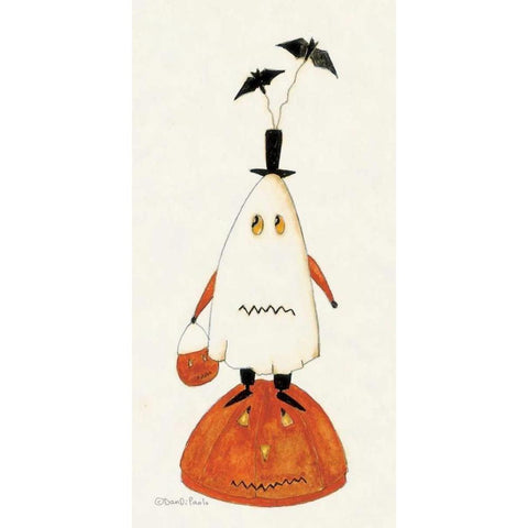 Ghost Gold Ornate Wood Framed Art Print with Double Matting by DiPaolo, Dan