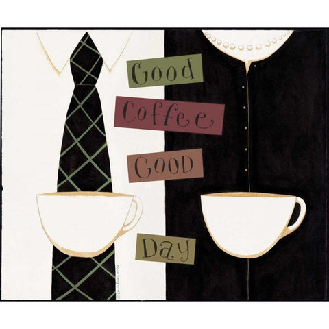 Out To Work Black Modern Wood Framed Art Print with Double Matting by DiPaolo, Dan